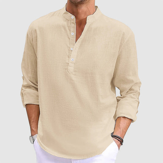 Frank Hardy Henley Style Shirt