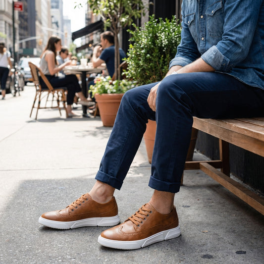 Calver Brogue Sneaker – Für Männer mit Anspruch.