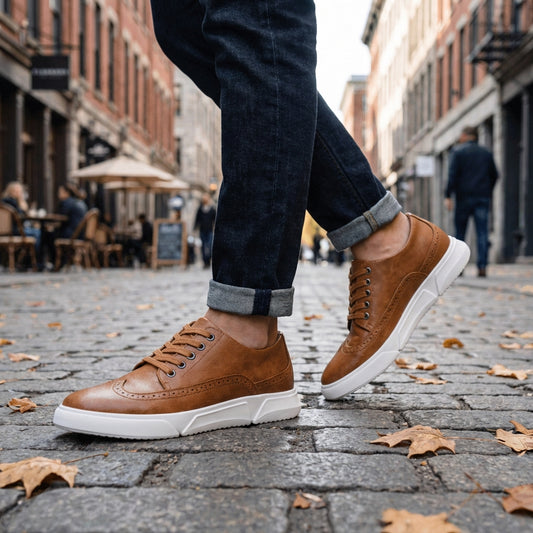 Calver Brogue Sneaker – Für Männer mit Anspruch.